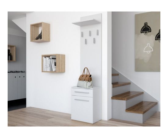 Top E Shop Topeshop DUO WIESZAK BIEL clothing hanger White Jaunumi -Dārzam