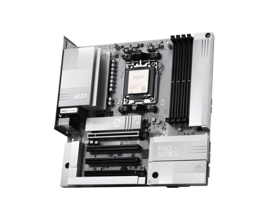 MSI AM5 PRO B850M-A WIFI PZ M-ATX AMD B850 Socket AM5 micro ATX Mātes plates