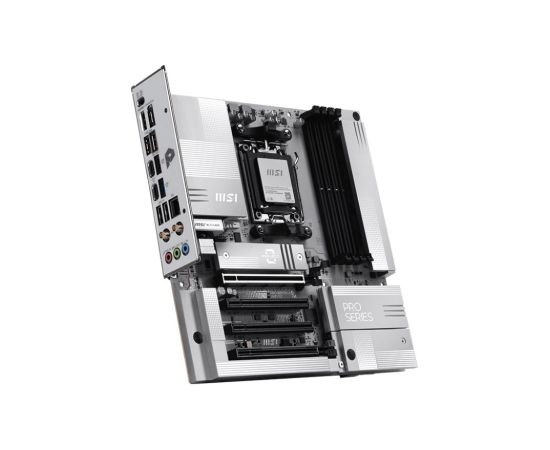MSI AM5 PRO B850M-A WIFI PZ M-ATX AMD B850 Socket AM5 micro ATX Mātes plates