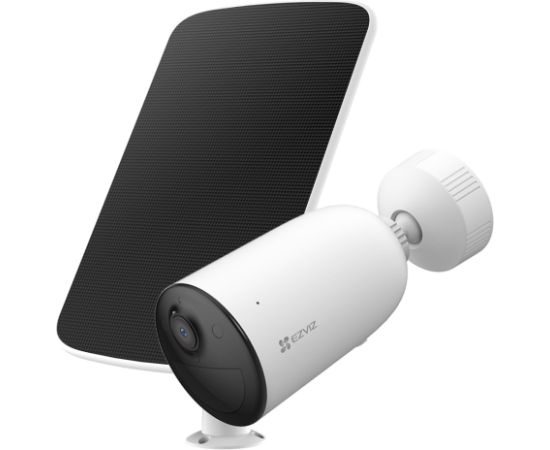 Ezviz CB3 (AOV) Battery Wi-Fi Camera + Solar Panel 5200 mAh White Video novērošanas kameras