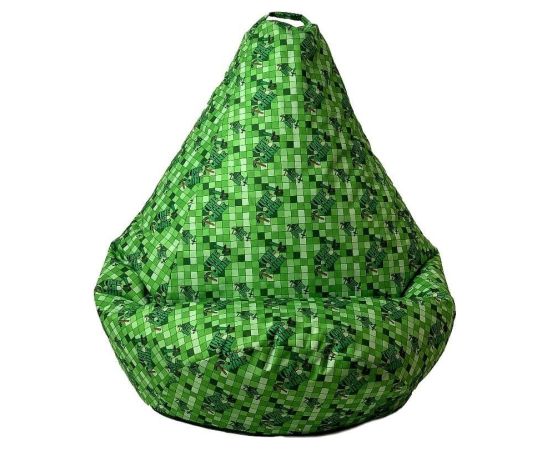 Go Gift Sako bag pouffe Pear print Minecraft XL 130 x 90 cm Мешки и пуфы