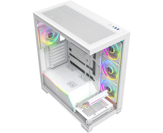 MODECOM VOLCANO STELLAR PLUS ARGB MIDI 8F WHITE Корпуса