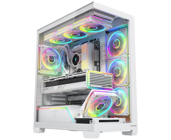 MODECOM VOLCANO STELLAR PLUS ARGB MIDI 8F WHITE Корпуса