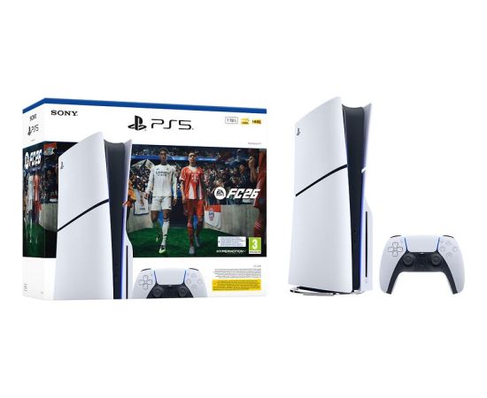 Sony PlayStation 5 Slim (PS5) FC26 spēļu konsole Игровые приставки
