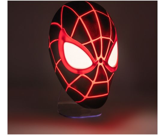 Paladone Spiderman Miles Morales Mask Light Dekoratīvais apgaismojums 