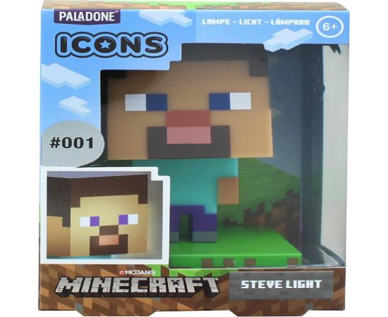 Paladone Steve Icon Light Dekoratīvais apgaismojums 