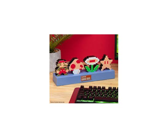 Paladone Super Mario Bros Icons Light Dekoratīvais apgaismojums 