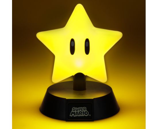 Paladone Super Mario Super Star Icon Light Dekoratīvais apgaismojums 