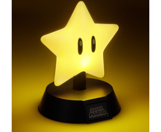 Paladone Super Mario Super Star Icon Light Dekoratīvais apgaismojums 