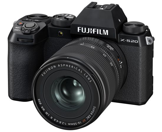 Fujifilm X-S20 + 16-50mm Kit Aудио-видео