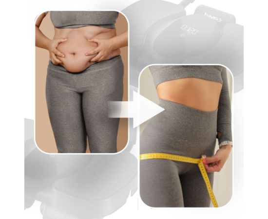 KA40 AUTOMĀTISKAIS VĒDERA RITENIS AR ATBALSTU UN HMS DISPLEJU Тренажеры для брюшного пресса