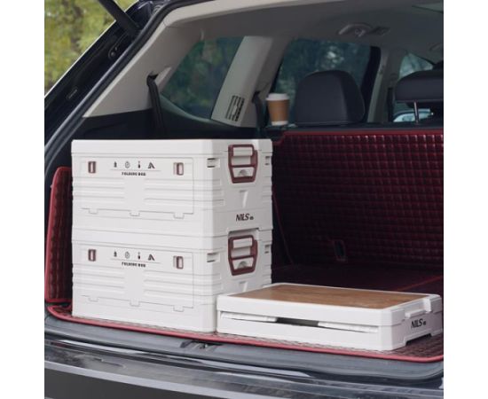 NCB4002 SALOKAMĀ KEMPINGU KASTĪTE AR VĀKU 2IN1 50L NILS CAMP Jaunumi - Sports