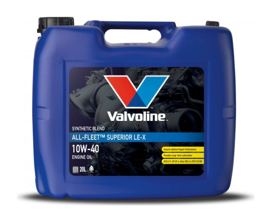 Motoreļļa All Fleet Superior Le-X 10W40 20L, Valvoline Motora eļļas