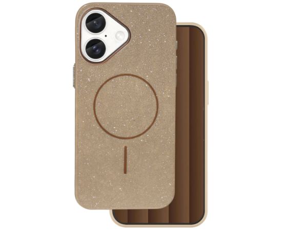 Mocco Glitter Thin Mag Back Case Aizmugurējais Apvalks priekš Apple iPhone 17 Pro Neoriģinālie Maciņi