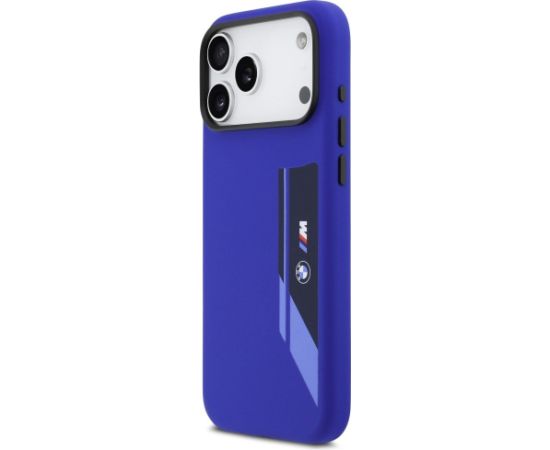 BMW M Silicon Vertical Logo MagSafe Case Aizsargapvalks priekš Apple iPhone 17 Pro Max Neoriģinālie Maciņi