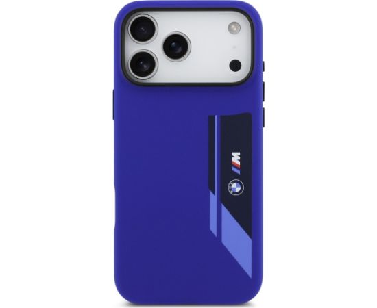 BMW M Silicon Vertical Logo MagSafe Case Aizsargapvalks priekš Apple iPhone 17 Pro Max Neoriģinālie Maciņi