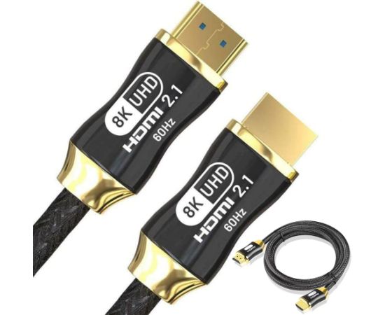 Кабель Fusion HDMI v2.1 | 8K | 4K | 2 м | черный Aудио-видео