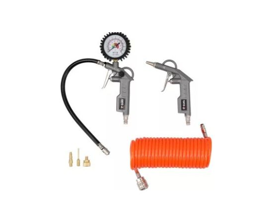 Pneimatisko instrumentu komplekts pūšanai Yato YT-23780; 6 gab. Спец. инструменты