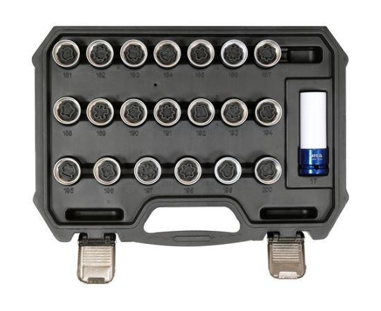 Uzgaļu komplekts Yato YT-060306; 21 gab. Mehāniskie instrumenti
