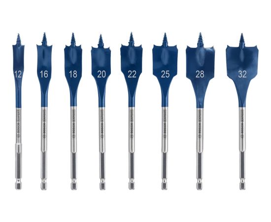 Spalvurbju komplekts kokam Bosch 2608900335; 12-32 mm; 8 gab. Piederumi urbjiem