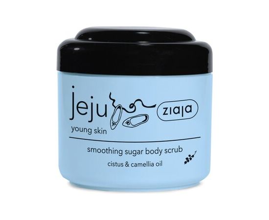 Ziaja Jeju Young Skin Smoothing Sugar Body Scrub - Cukrový tělový peeling 200ml Smaržas - NESAKĀRTOTS