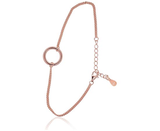 Sudraba aproce #2600440(PAu-R), Sudrabs 925°, sarkanais zelts (pārklājums), garums: 17 cm, 3 gr. Ar zelta pārklājumu