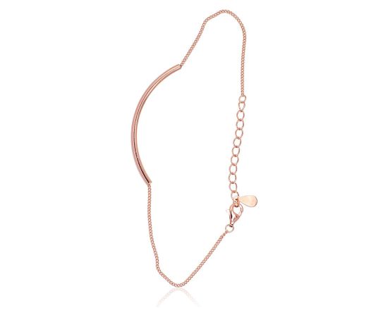 Sudraba aproce #2600439(PAu-R), Sudrabs 925°, sarkanais zelts (pārklājums), garums: 17 cm, 1.6 gr. Ar zelta pārklājumu