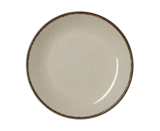 SMILLA SAND ŠĶĪVIS 21CM, BĒŠS, PORCELĀNS, WAS Šķīvji