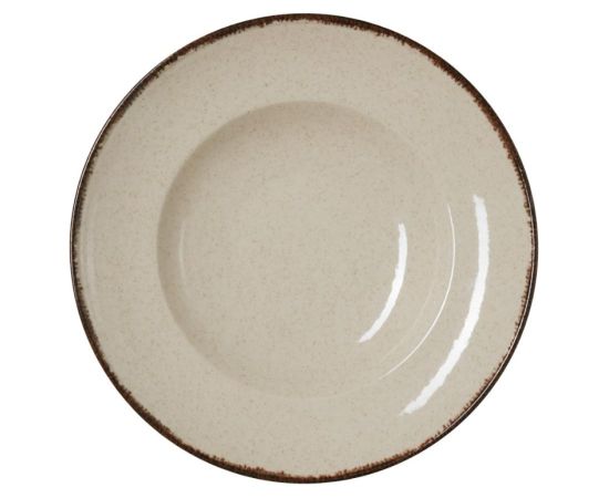 SMILLA SAND PASTAS ŠĶĪVIS D27.5CM, BĒŠS, PORCELĀNS, WAS тарелки