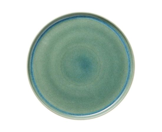 ROCKZZERO ŠĶĪVIS D33CM, ZAĻŠ, KERAMIKA, WAS Šķīvji