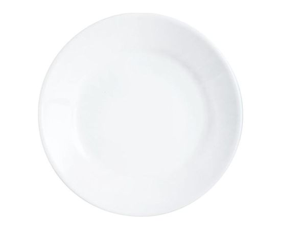 BALTS REST PUSDIENU ŠĶĪVIS 22.5CM, Arcoroc Šķīvji