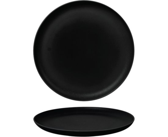 FINE PLUS ŠĶĪVIS 30CM, MELNS, PORCELĀNS, Leela Baralee Šķīvji