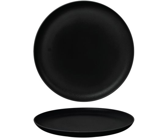 FINE PLUS ŠĶĪVIS 26CM, MELNS, PORCELĀNS, Leela Baralee Šķīvji