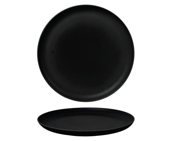 FINE PLUS ŠĶĪVIS 16CM, MELNS, PORCELĀNS, Leela Baralee Šķīvji