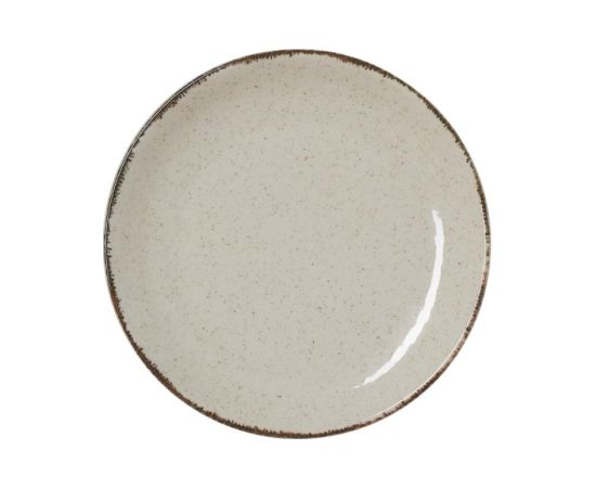 SMILLA SAND ŠĶĪVIS D17CM, BĒŠS, PORCELĀNS, WAS тарелки