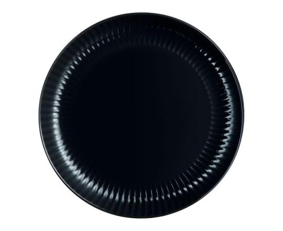 COTTAGE BLACK PUSDIENU ŠĶĪVIS 25CM, MELNS, STIKLS, Luminarc тарелки