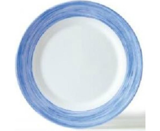 BRUSH BLUE PUSDIENU ŠĶĪVIS 23.5CM, Luminarc Šķīvji