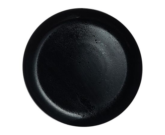 DIANA BLACK PUSDIENU ŠĶĪVIS 25CM, Luminarc Šķīvji