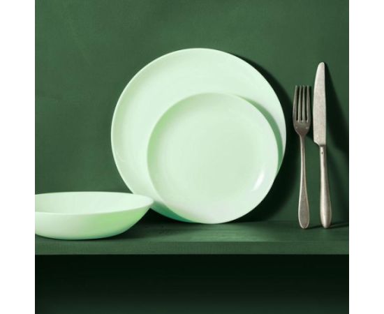 DIWALI PARADISE GREEN ZUPAS ŠĶĪVIS 20CM, Luminarc тарелки