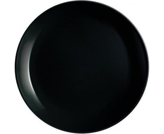 DIWALI BLACK PUSDIENU ŠĶĪVIS 27CM, Luminarc Šķīvji