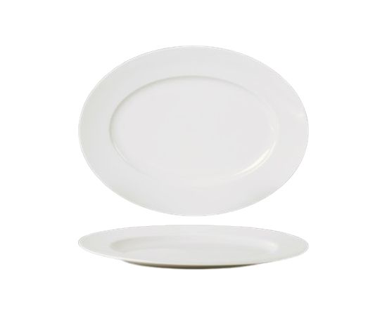 FINE PLUS OVĀLS ŠĶĪVIS 30CM, PORCELĀNS, Leela Baralee тарелки
