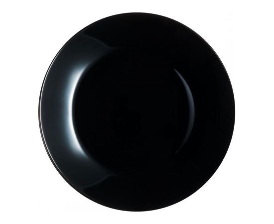 ZELIE BLACK PUSDIENU ŠĶĪVIS 25CM, Luminarc Šķīvji