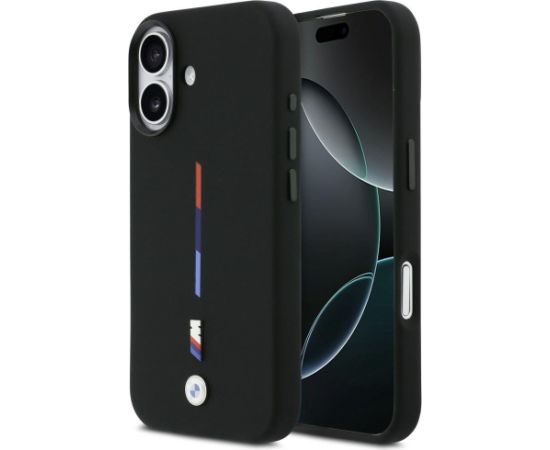 BMW M Silicon Tricolor Line MagSafe Case Aizsargapvalks priekš Apple iPhone 17 Neoriģinālie Maciņi