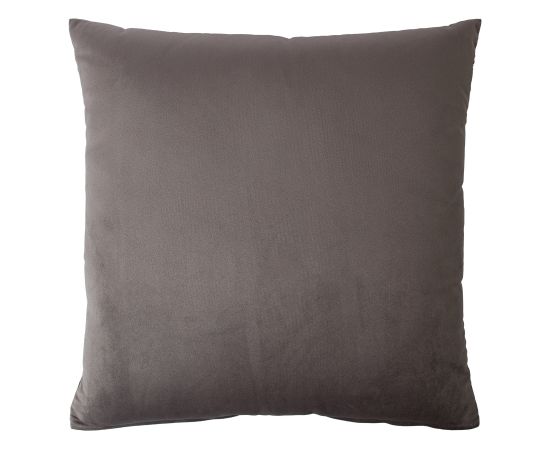 Spilvens VELVET NEW 50x50cm, ar rāvējslēdzēju, taupe Jaunumi -Dārzam