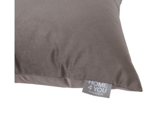 Spilvens VELVET NEW 50x50cm, ar rāvējslēdzēju, taupe Jaunumi -Dārzam