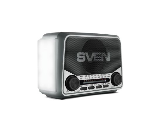 Skaļrunis Sven SRP-150 FM,AM,SW Radio Bluetooth Grey Bezvadu skaļruņi