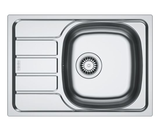 Franke SKN 611-62/44 Nerūsējošā tērauda iegriežama izlietne ar manualu ventīli 3½'' - gab. Нержавеющая сталь