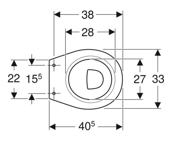 Geberit Bambini bērnu grīdas tualetes pods, ar dziļo skalošanu - gab. Podi uz grīdas