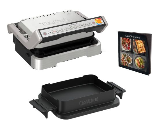 Tefal OptiGrill 4in1 GC774D (stainless steel, 2,100 watts, with baking tray) Jaunumi - Sports