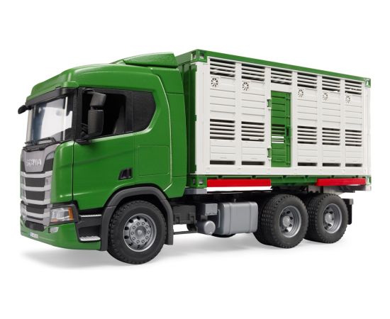 BRUDER Scania Super 560R Tiertransport-LKW (inkl. 1 Rind) Jaunumi, Bērnu preces